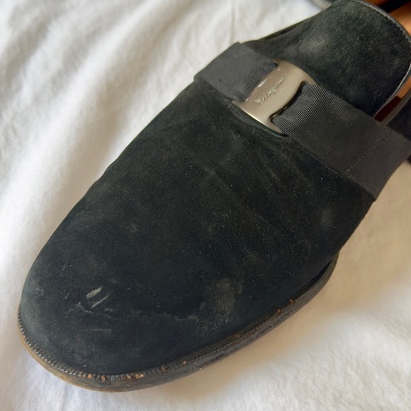 SALVATORE FERRAGAMO Velvet Dress Loafer main image 12